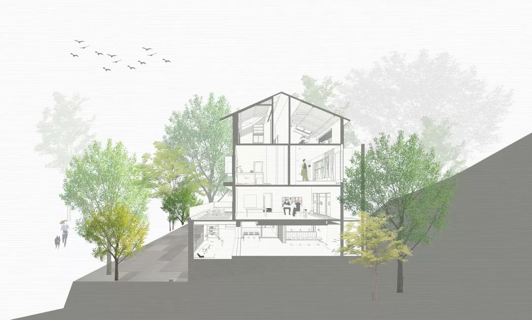 别止·南山 | 阳光简约的复合空间设计-72