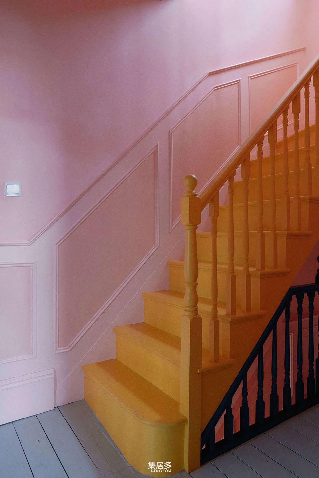 伦敦大胆色彩住宅丨英国伦敦-30