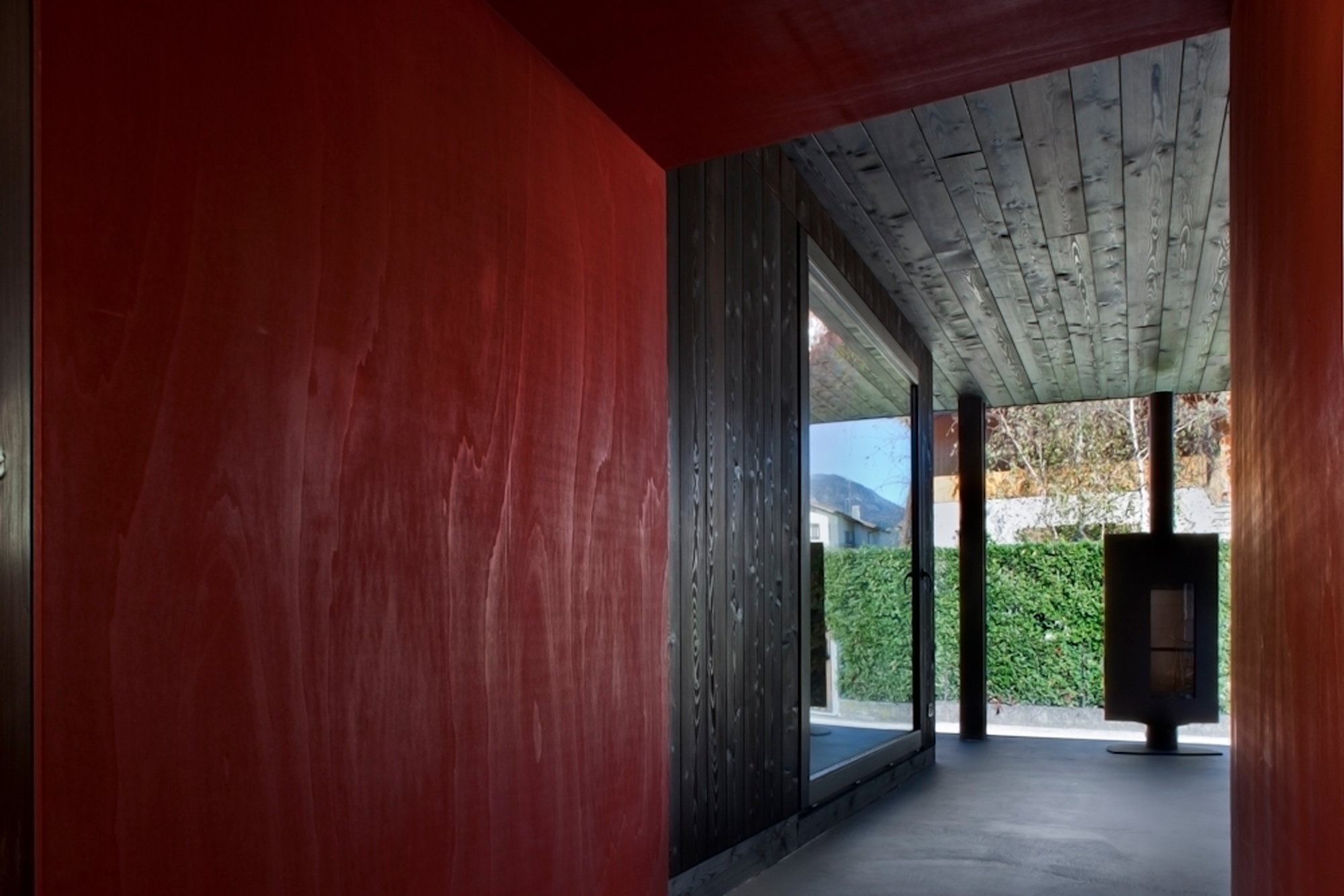 玻璃之屋 · 木质壁炉展示空间的扩建与创新-19