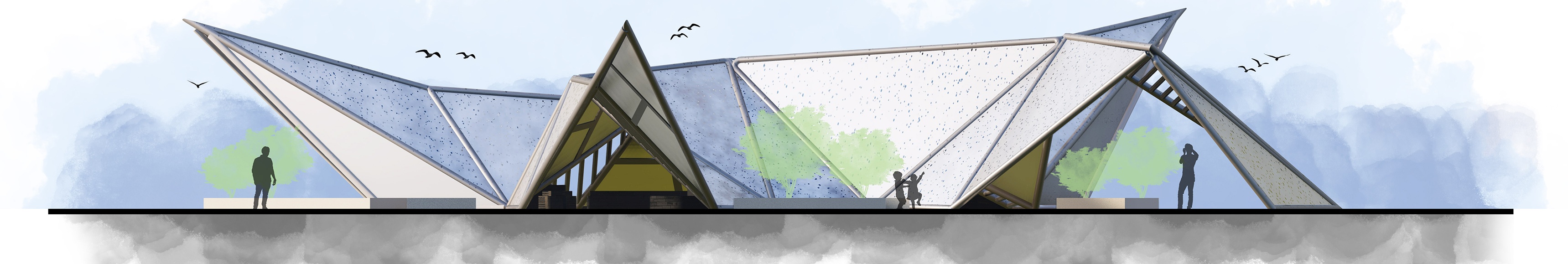 透视亭丨埃及开罗丨开罗大学工程学院建筑系-22