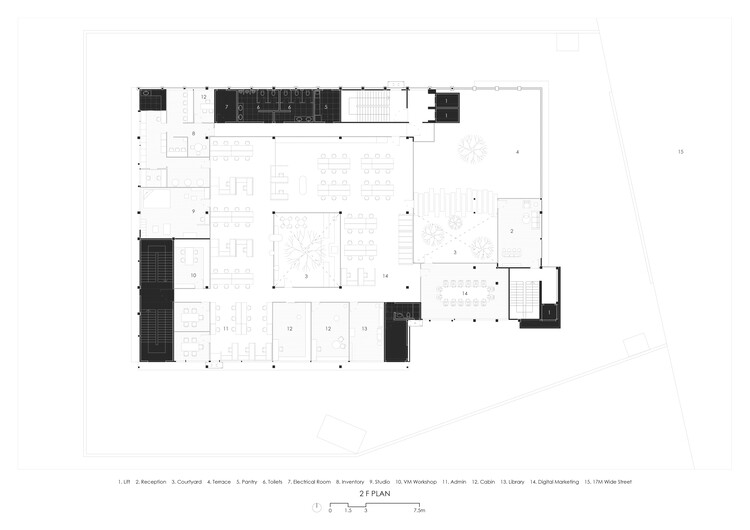 印度知名珠宝商 D10 总部扩建-5