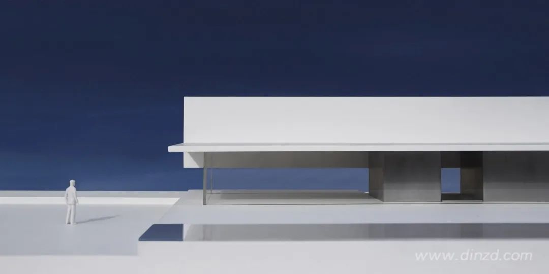 白色极简,融入自然的住宅设计-144