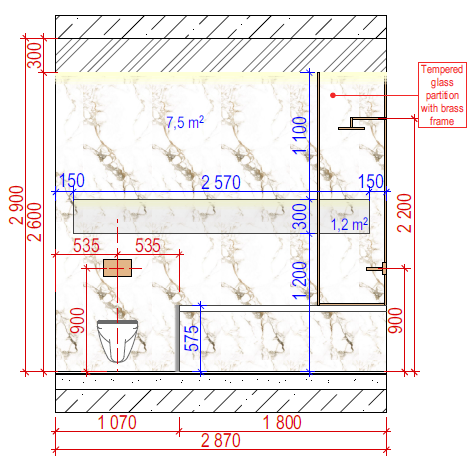 Bedroom and bathroom design in Romania-3