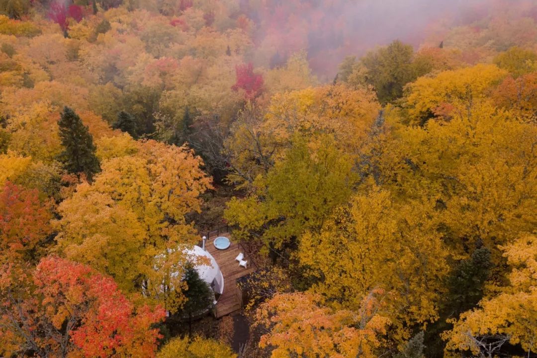加拿大 Charlevoix 圆顶住宅 | 生态豪华露营体验-5