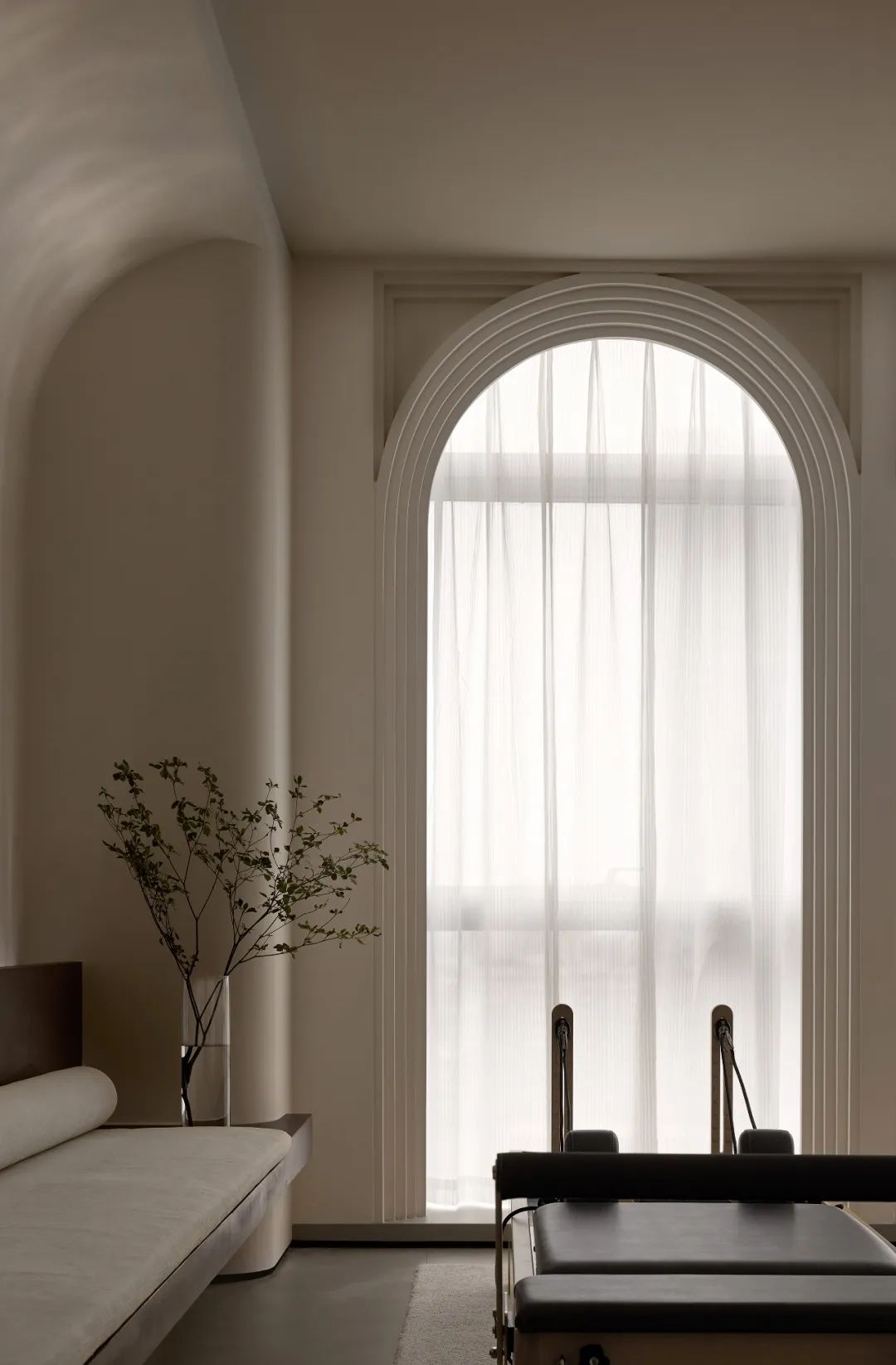 UI普拉提健身馆丨中国惠州丨山隐空间设计事务所-48