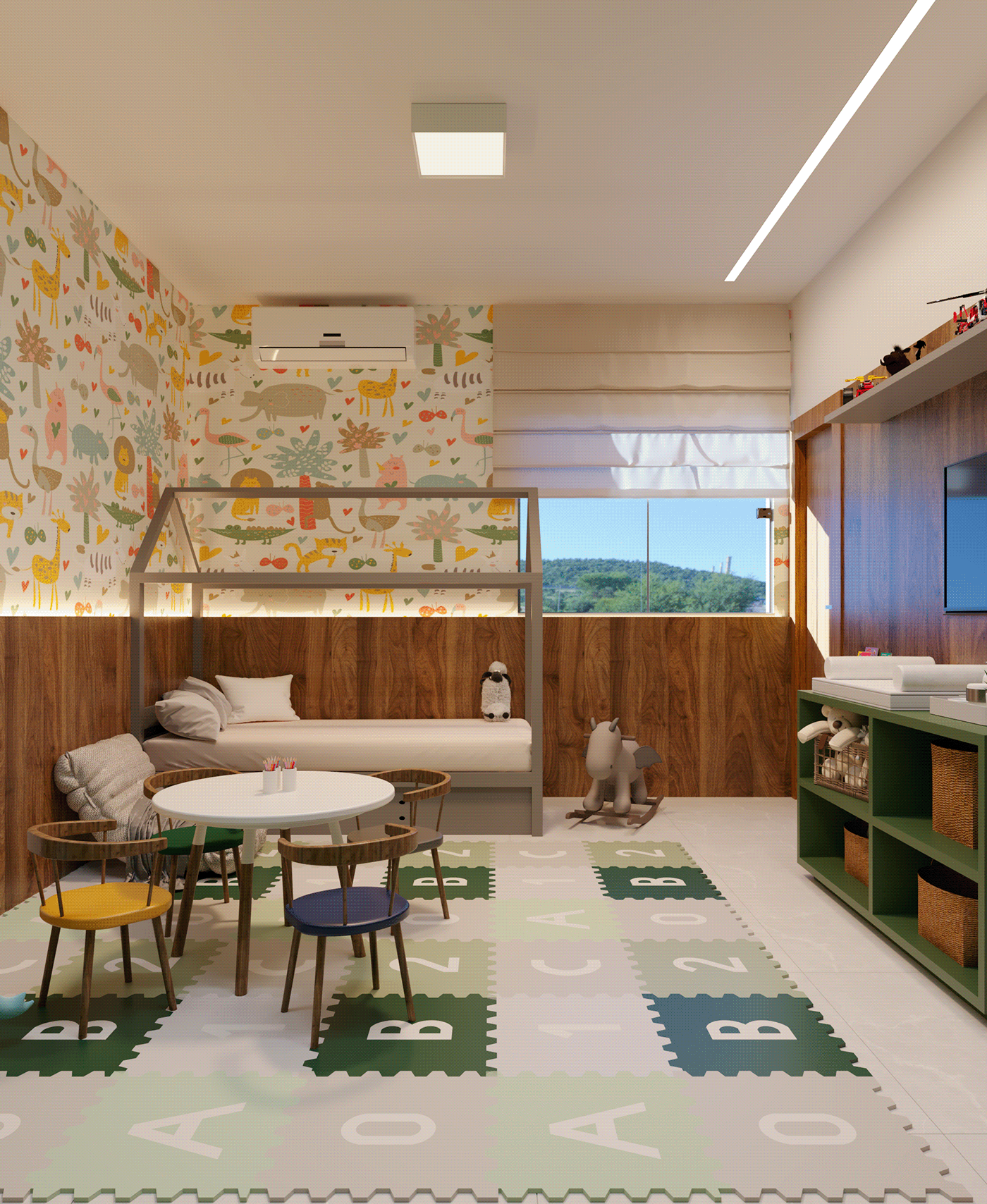 儿童房设计  约翰丨Bertha Bettoni 建筑事务所-0