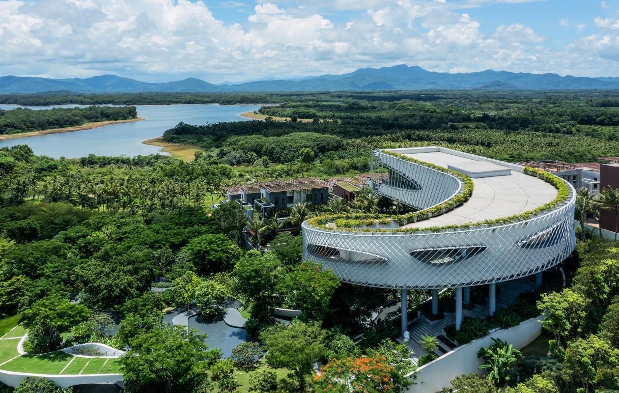 万宁万华·万岭麓湾下叠别墅样板间丨中国万宁丨深圳市盘石室内设计有限公司,万华室内设计中心-2