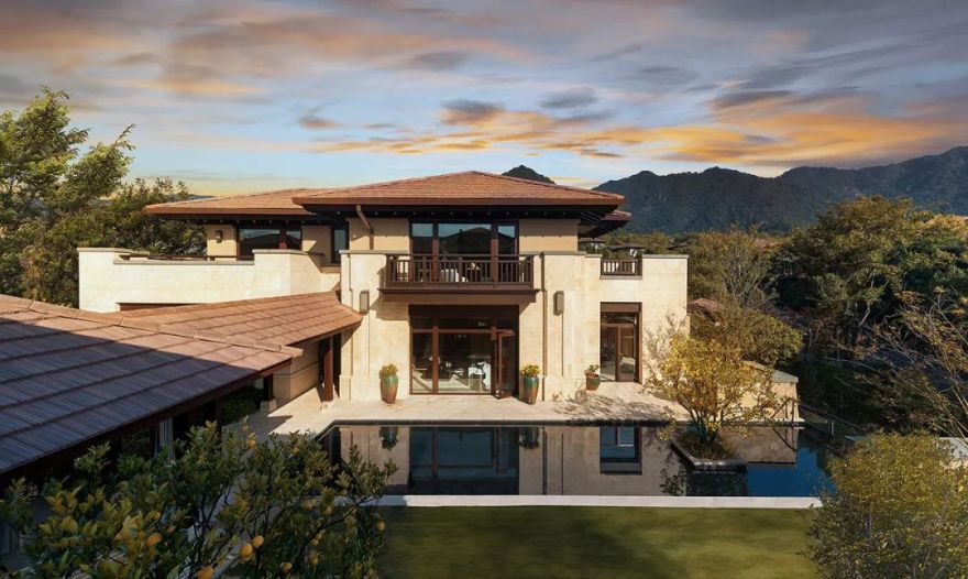 《富春新山居》 | 万科公望森林别墅自然生长的设计之美-27