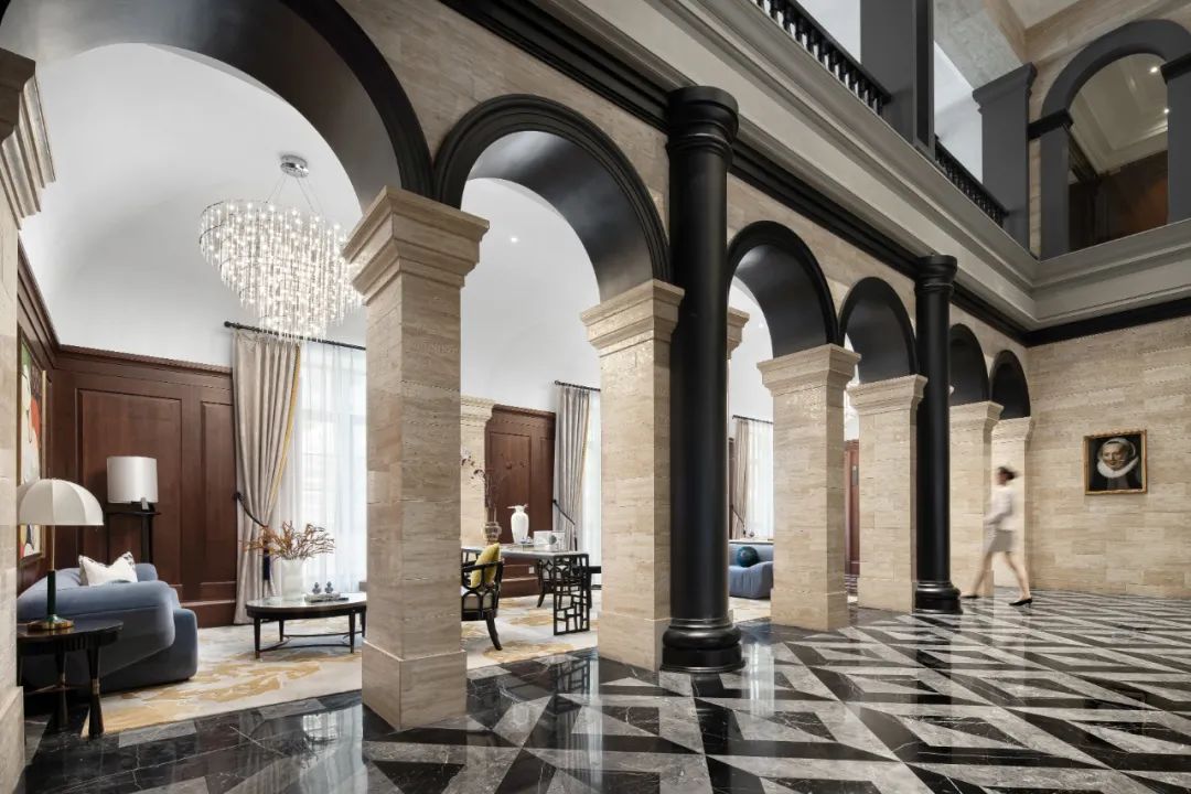 烟台万科御龙山悦莊销售中心——东西方无界的现代美学空间-34