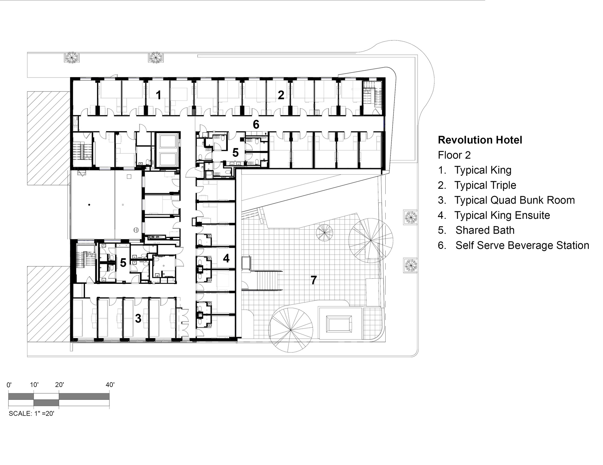 The Revolution Hotel / PCA / Prellwitz Chilinski Associates-42