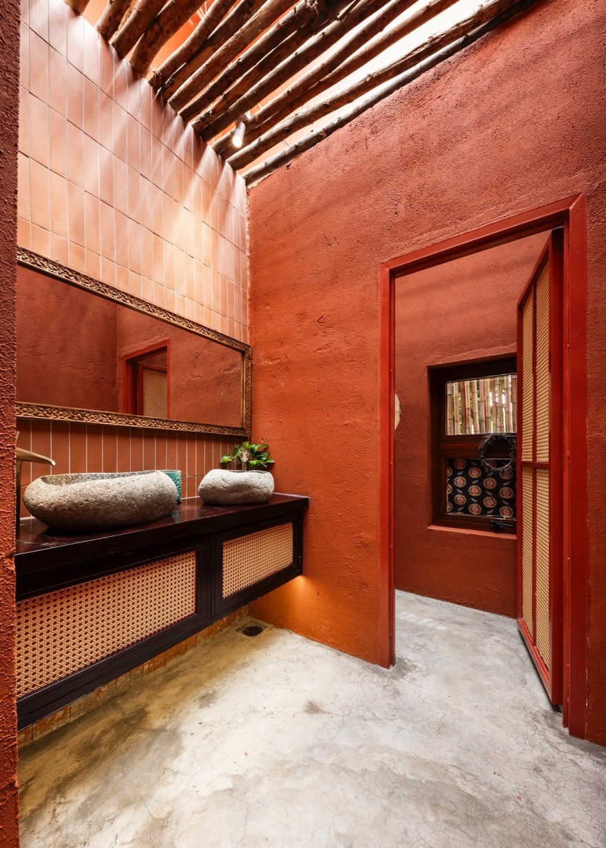 Nhà Tú花园餐厅丨越南丨Long Nguyen Design-131