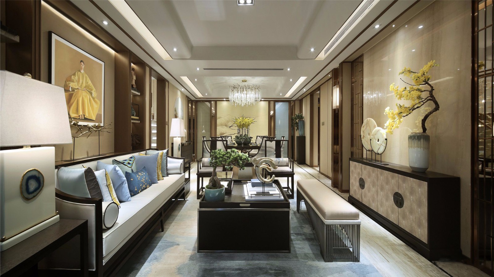 莆田正荣府样板房中式叠排户型-5