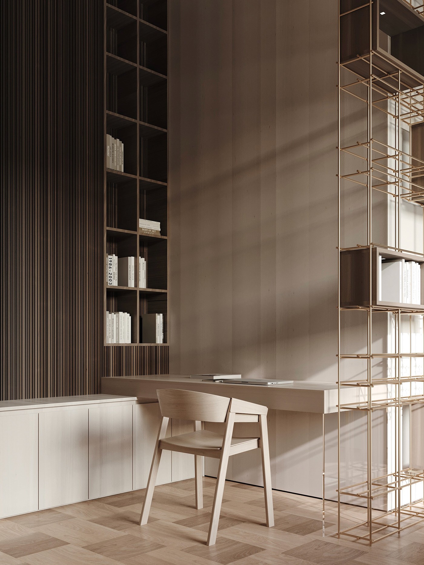 诺沃戈尔斯克一栋住宅的室内设计-15