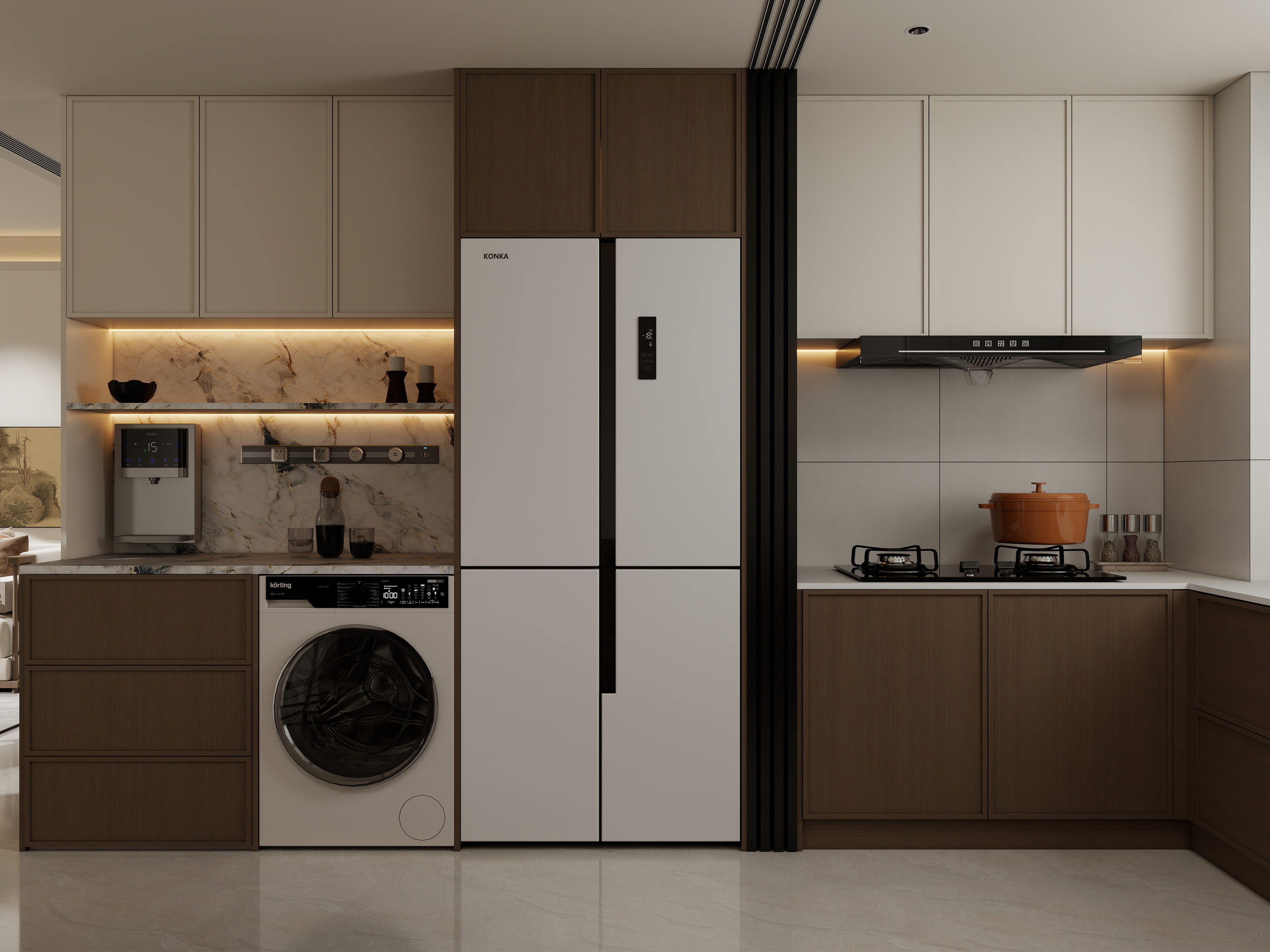 《增城·宋雅》120㎡平层新中式实装案例丨中国广州丨广州市至雅设计装饰工程有限公司-54