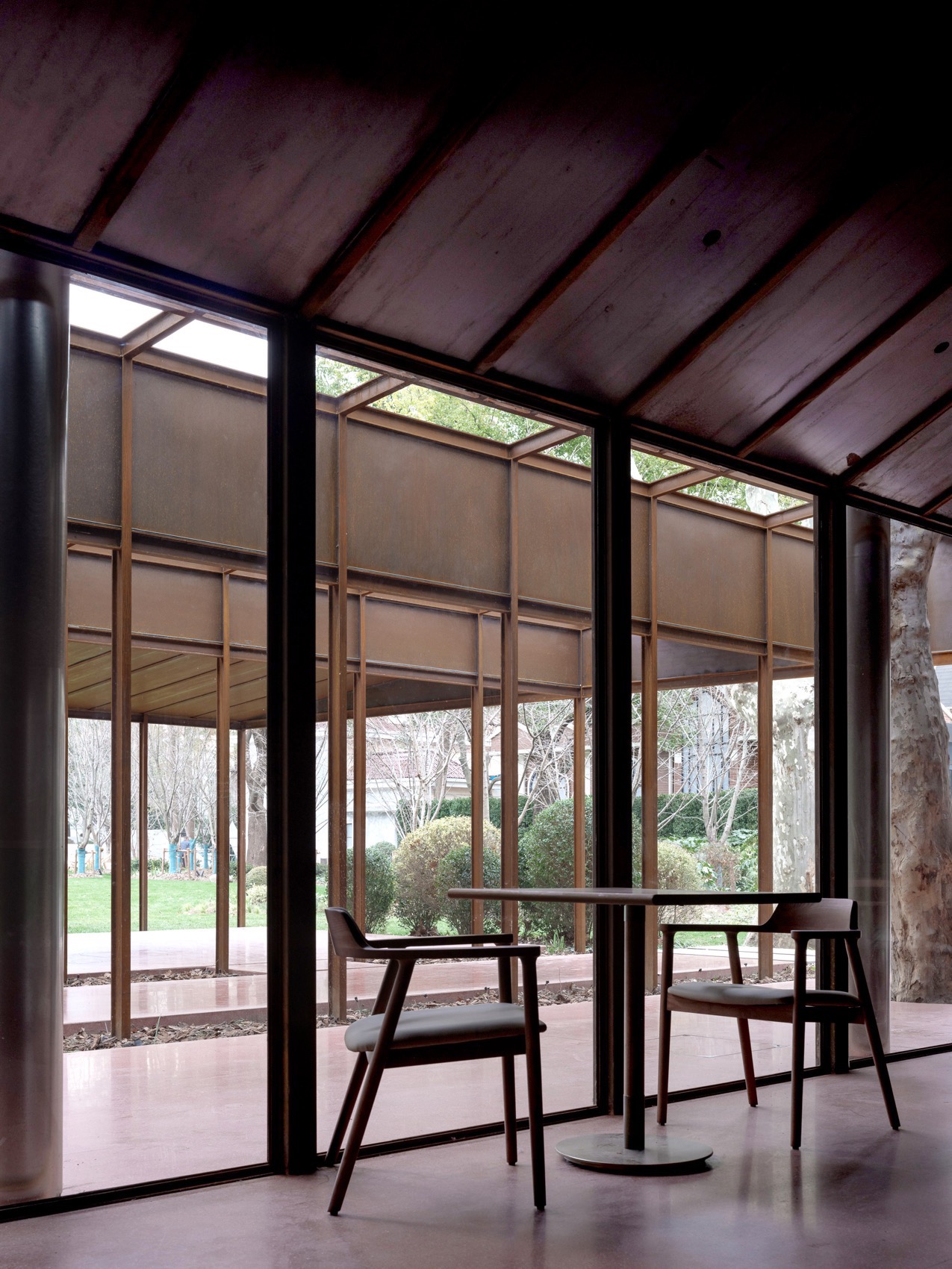 鲁迅公园咖啡亭，上海 / 是所设计-54