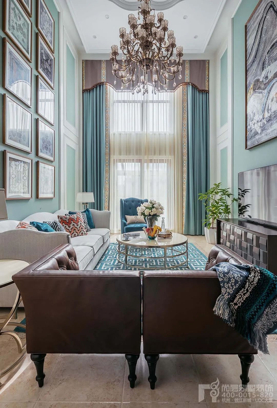 现代美式别墅设计丨尚层别墅装饰-18