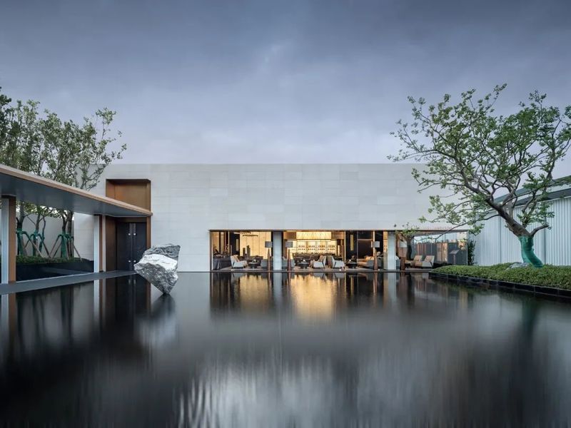 武汉汉口印售楼处丨中国武汉丨美林设计机构-7