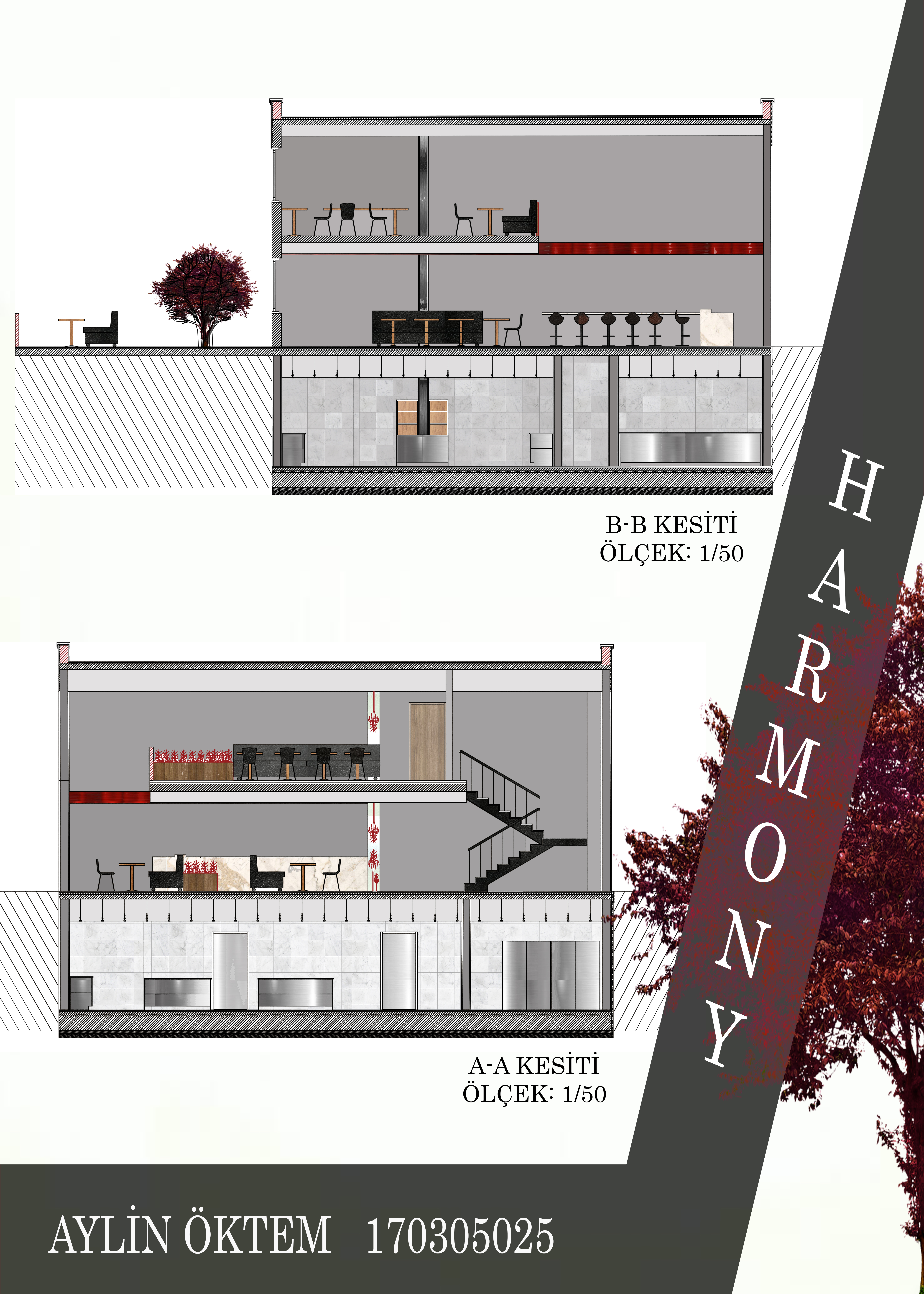 Restoran Projesi Paftalar-10