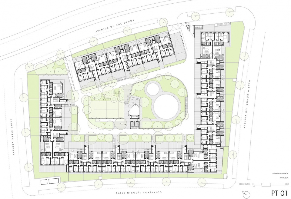 塞维利亚 Habitat Bulevar 住宅综合体 | 高效可持续的建筑形态与公共空间-59