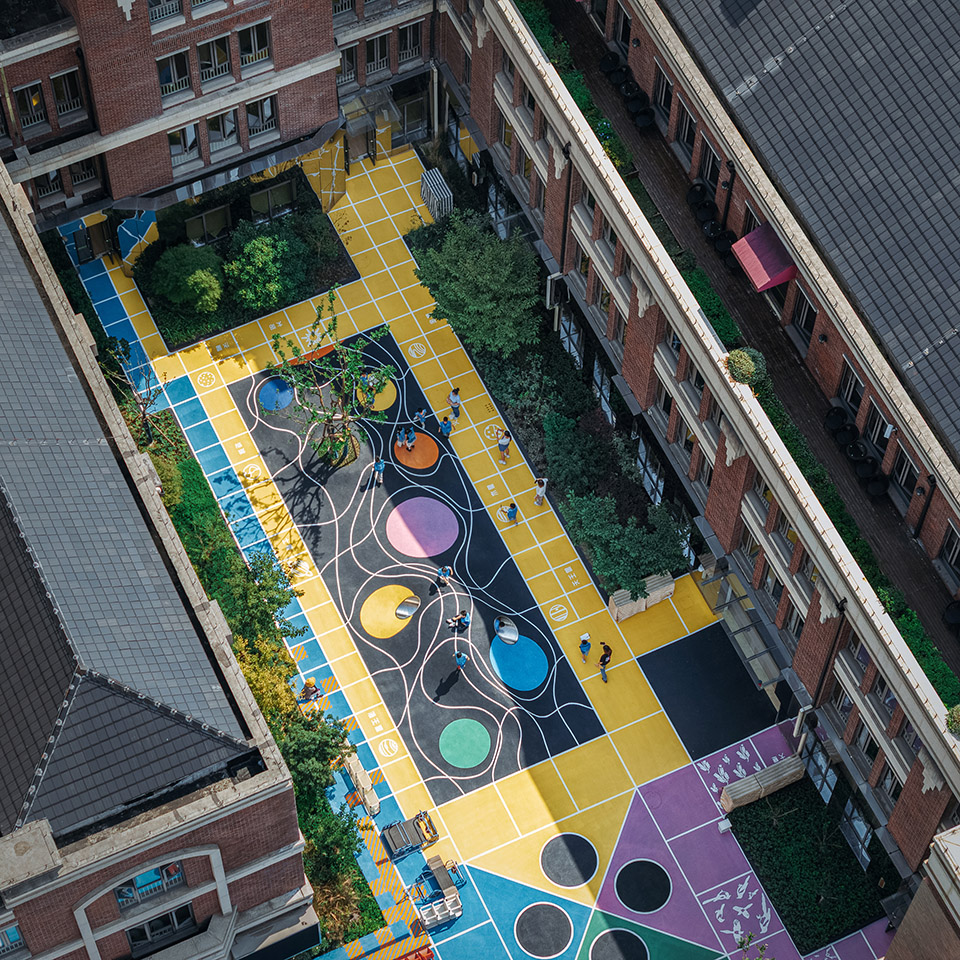 飞行棋幼儿园(上海市徐汇区科技幼儿园文定园景观提升)丨中国上海丨VIA维亚景观-19