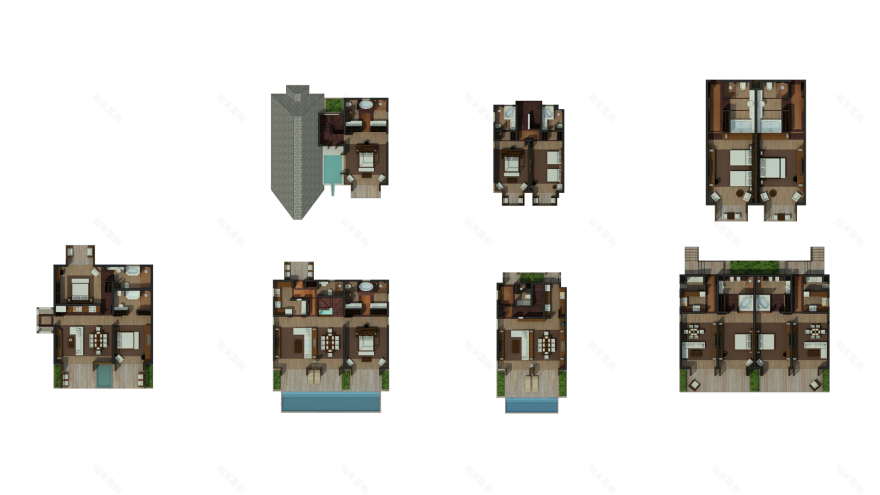 海岛度假村·地图设计丨印度-26