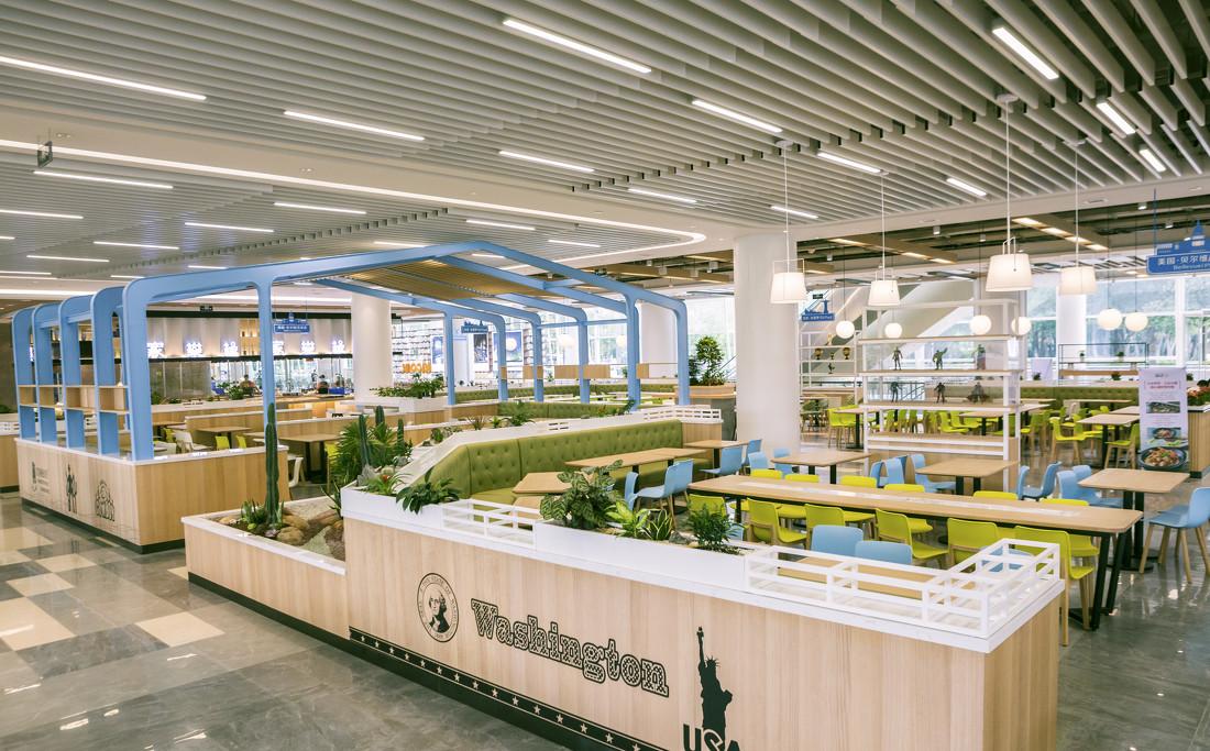 华为总部阪田员工餐厅一期-6