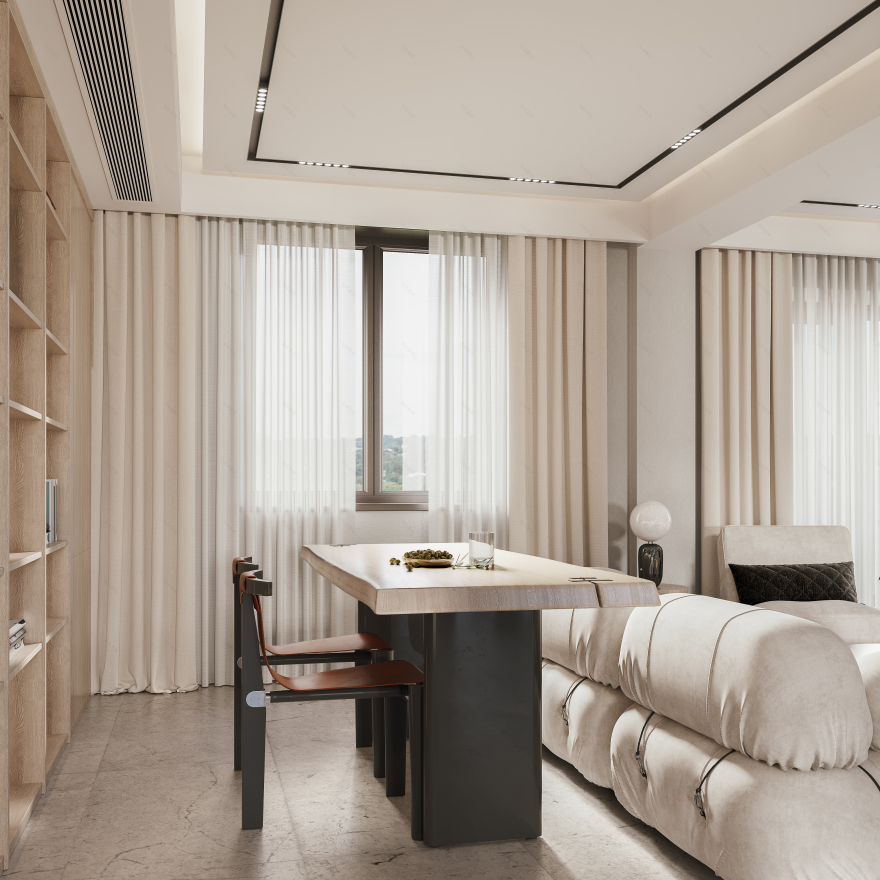 弘悦玺丨中国南京丨光影效果图设计-47