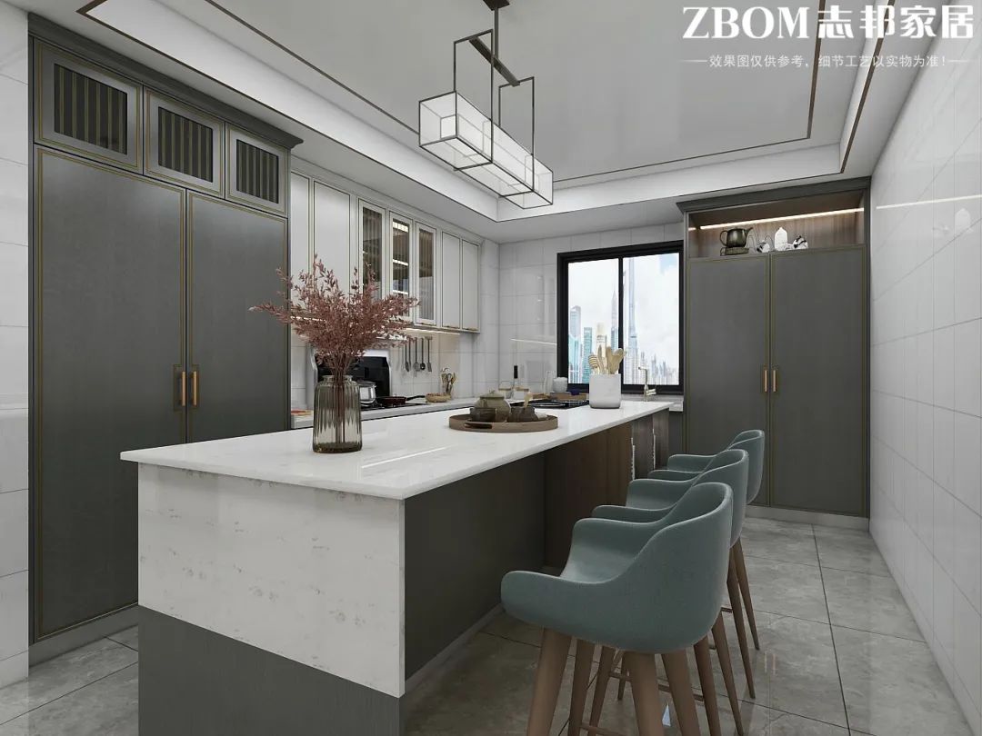 新中式风韵 | 眉山郑娟的 100㎡空间设计-37