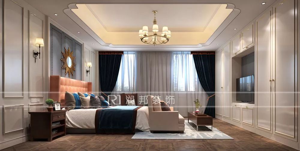 薛杨设计师打造欧式轻奢风太平洋城中城案例-23