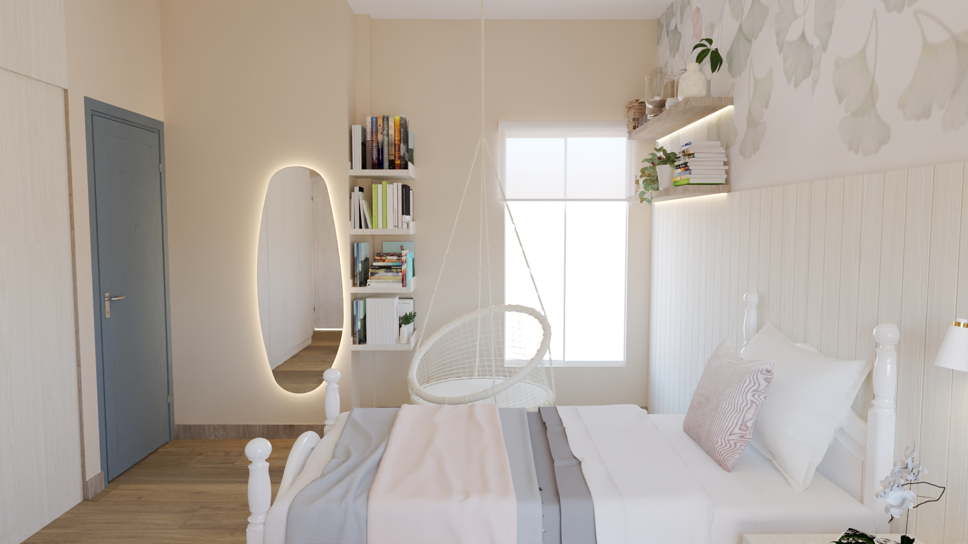 卧室·颜色与木材丨DOBLEALTURA ARQUITECTOS-19