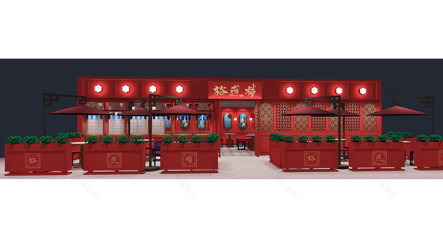 品深餐饮上海裕莲楼港式糖水店餐饮空间全案设计-23