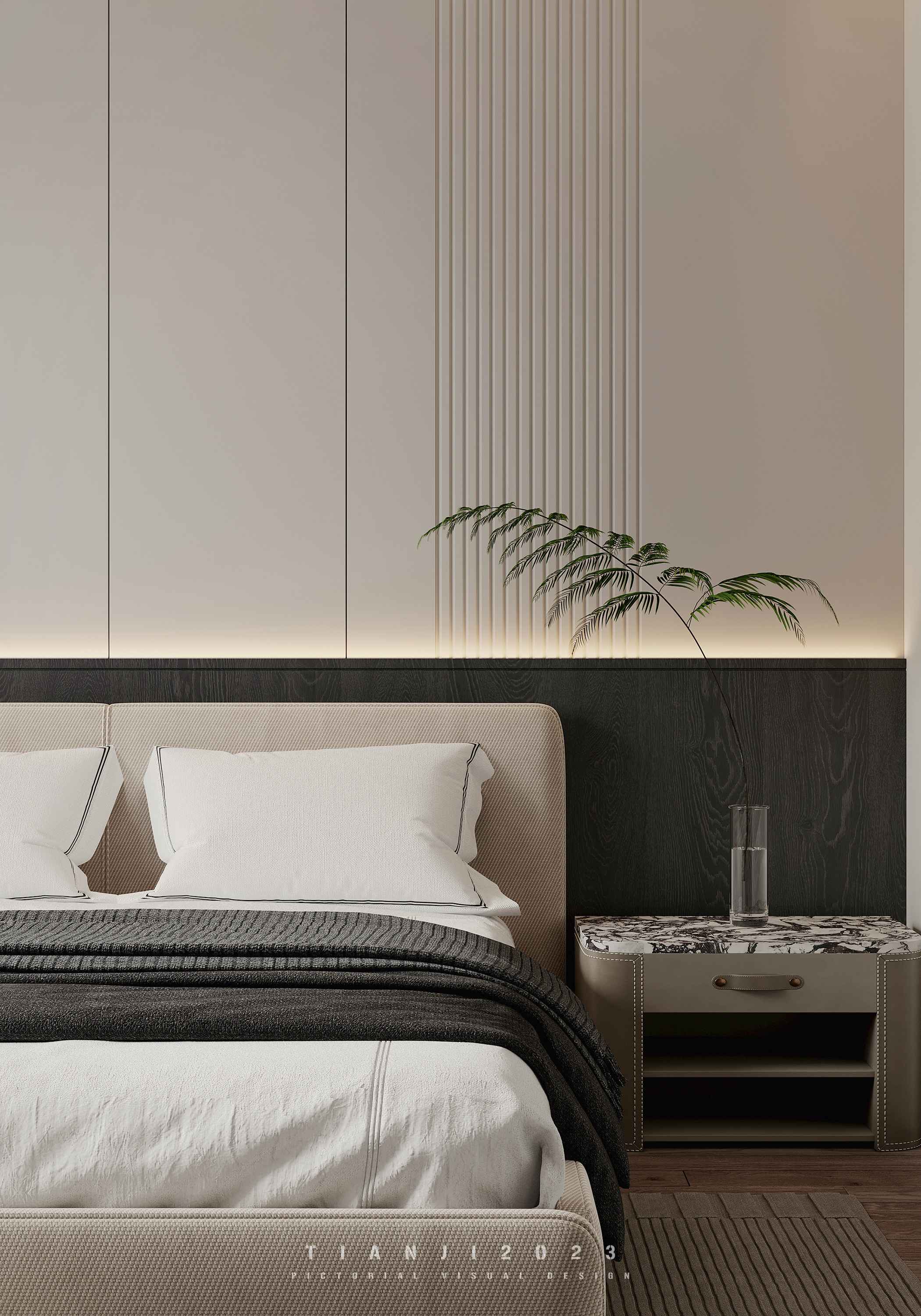 一套现代卧室-0