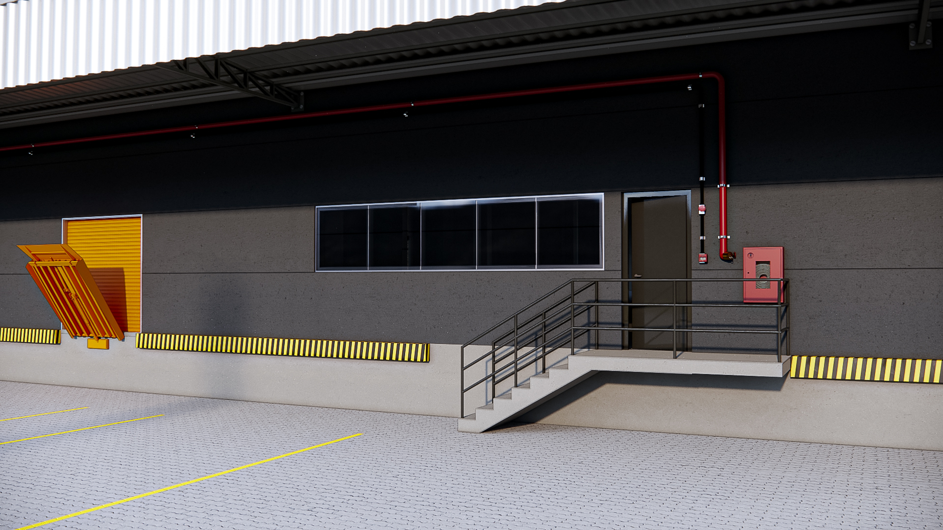 Logistics Shed Extension (ConstruAndrade)-6