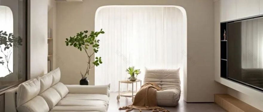 红瓦设计·实景案例丨131㎡精装改现代简约,双移门后居然暗藏玄机,这样设计多出两间房!-179