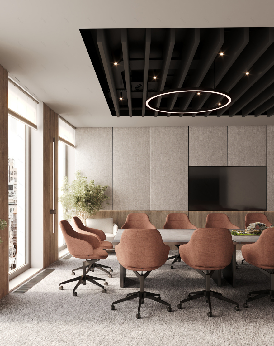 办公空间内饰,爱格(品牌名,推测EGGER一般指爱格品牌,该品牌在建材如板材领域较知名)-17