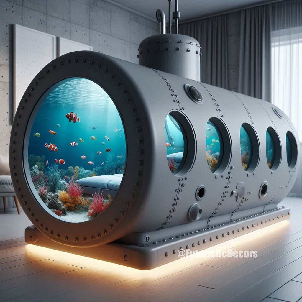 Submarine Aquarium Beds（潜艇水族馆床）-30