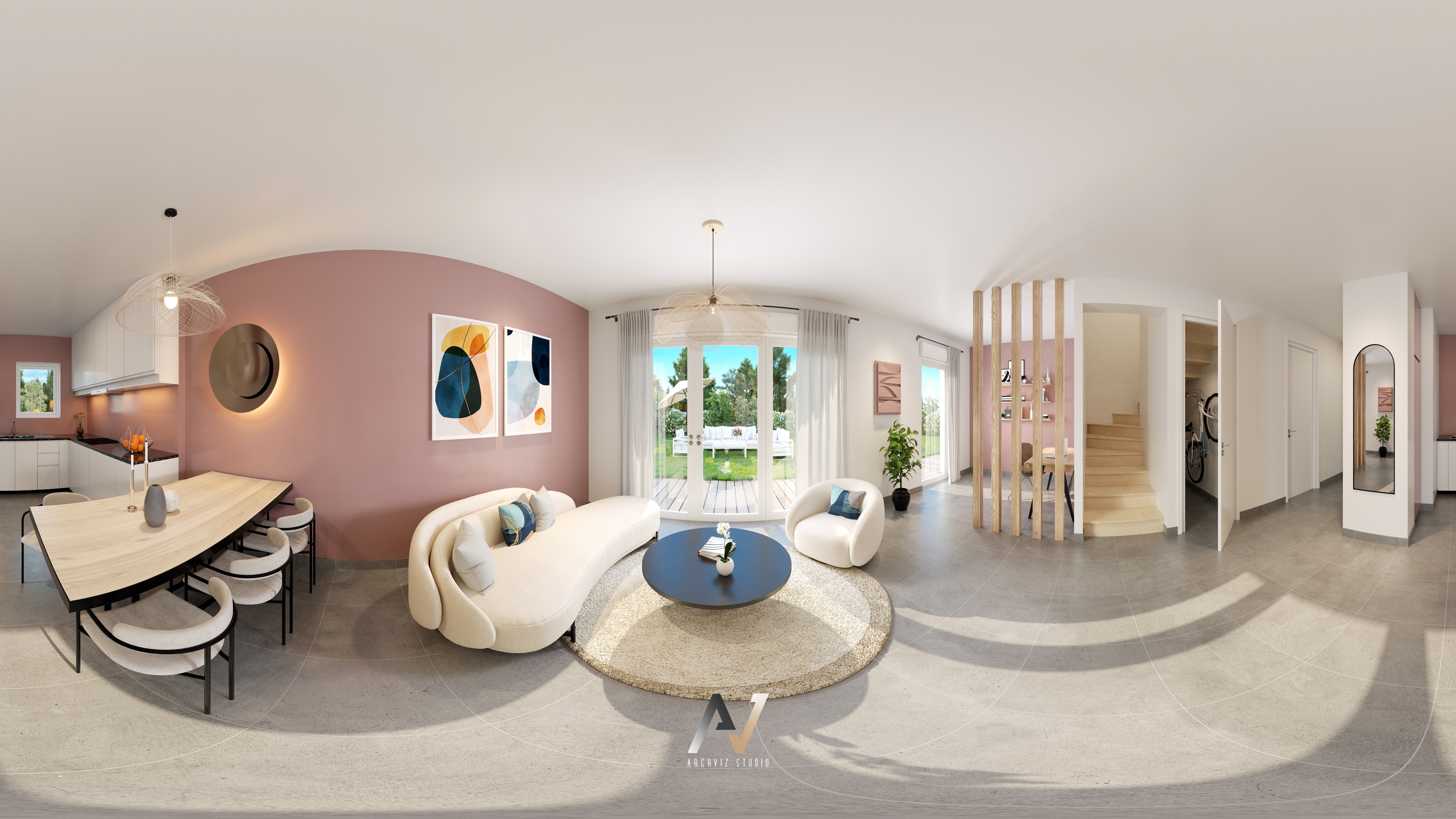 Arca Project | 360 Interior Renderings-13