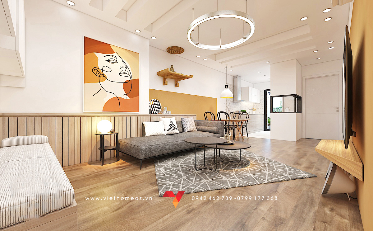 Việt Đức Comple· 室内设计丨越南河内丨Kiến Trúc – Nội Thất VietHome-12