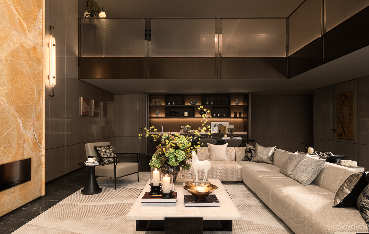 绿城·杭州宸风逸庐390㎡样板间丨中国杭州丨飞视设计,春山秋水-40