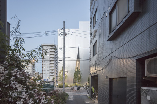 东京墨田北斋博物馆丨日本东京丨SANAA(妹岛和世,西泽立卫)-48