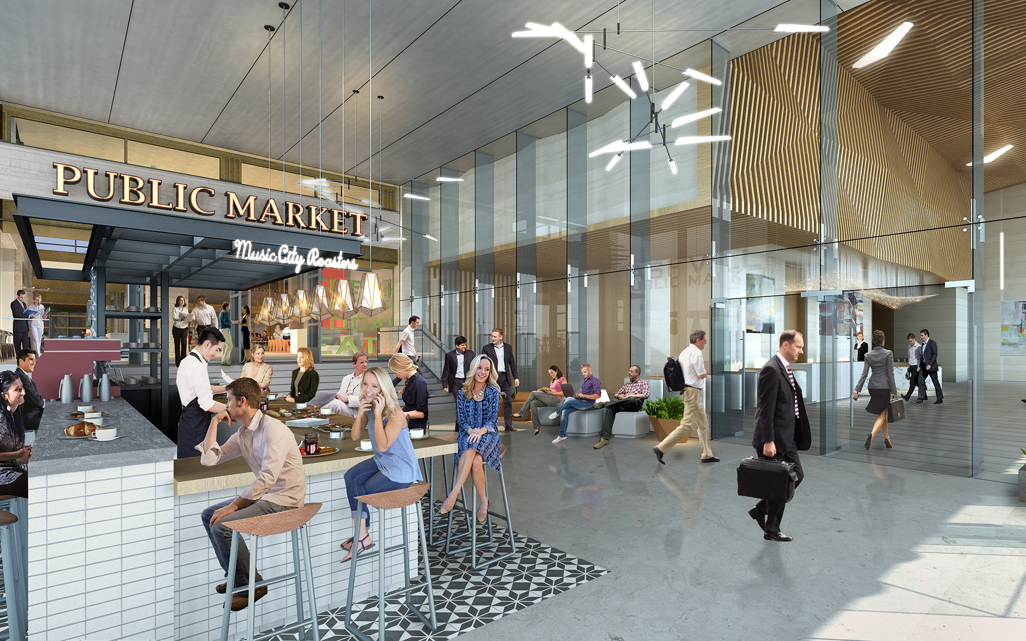 第五百老汇 | 多用途城市空间的创意设计-3