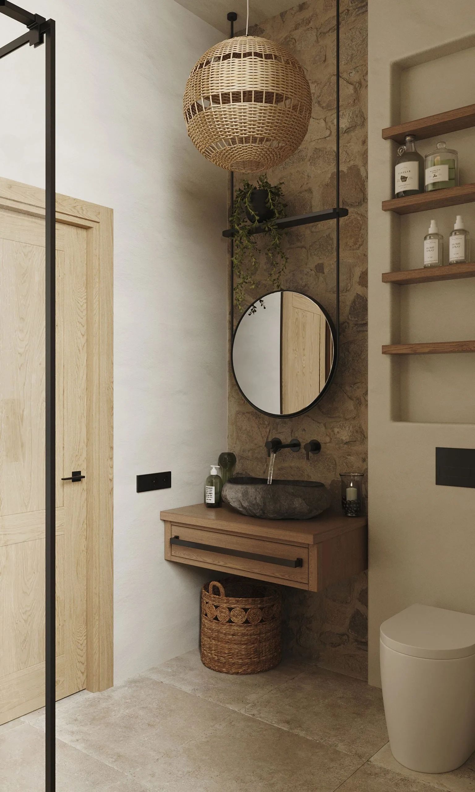 质朴而富有美感的家丨以色列丨Olga Tolmach-48