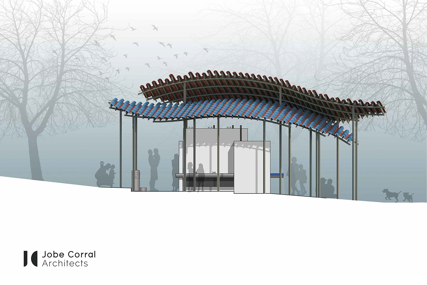 节日海滩洗手间丨Jobe Corral Architects-19