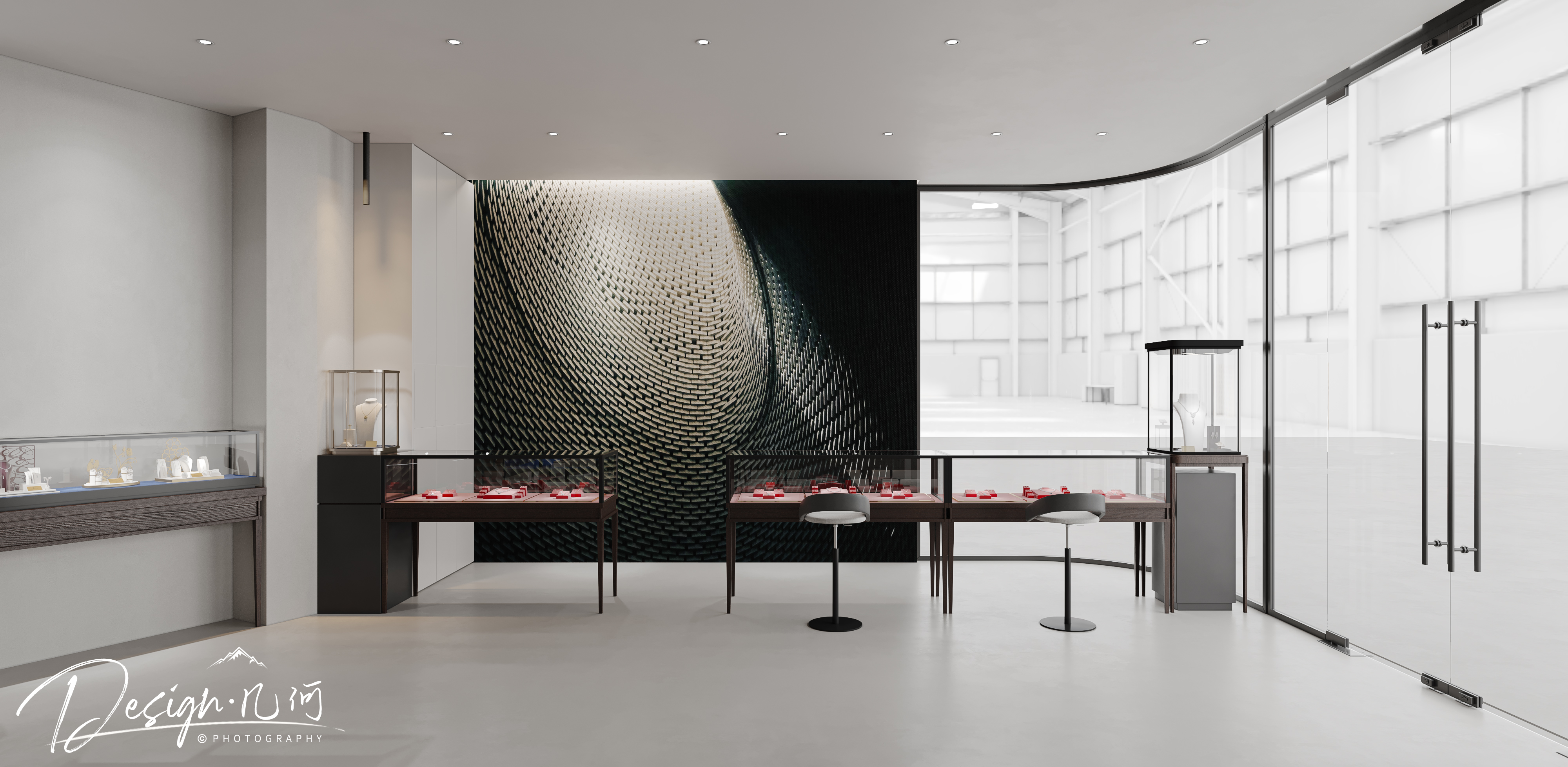 几何空间视觉表现 | MEmory婚戒定制珠宝店-2