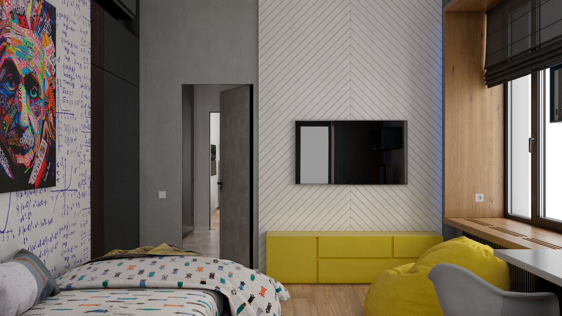 莫斯科100㎡住宅设计 永恒的经典！-17