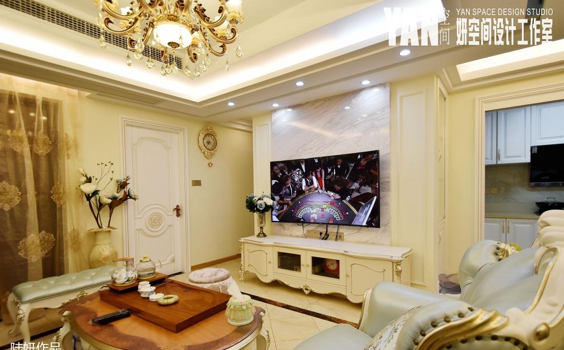 
简欧风格，108M²四房两厅三卫一阳台， -8