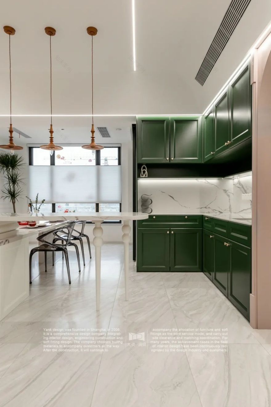 新法式波普风精装房改造丨中国上海丨大炎演绎-43