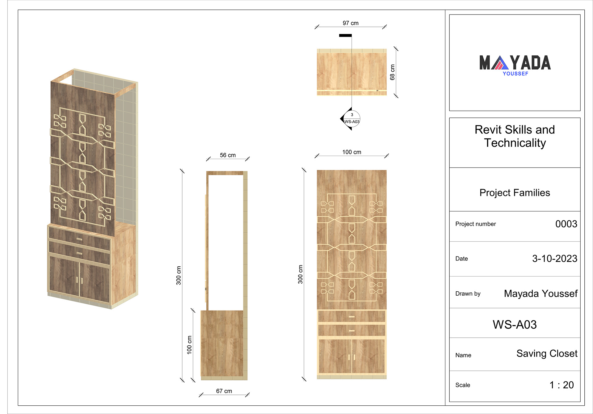 画廊室内设计丨Revit Skills and Technicality-21