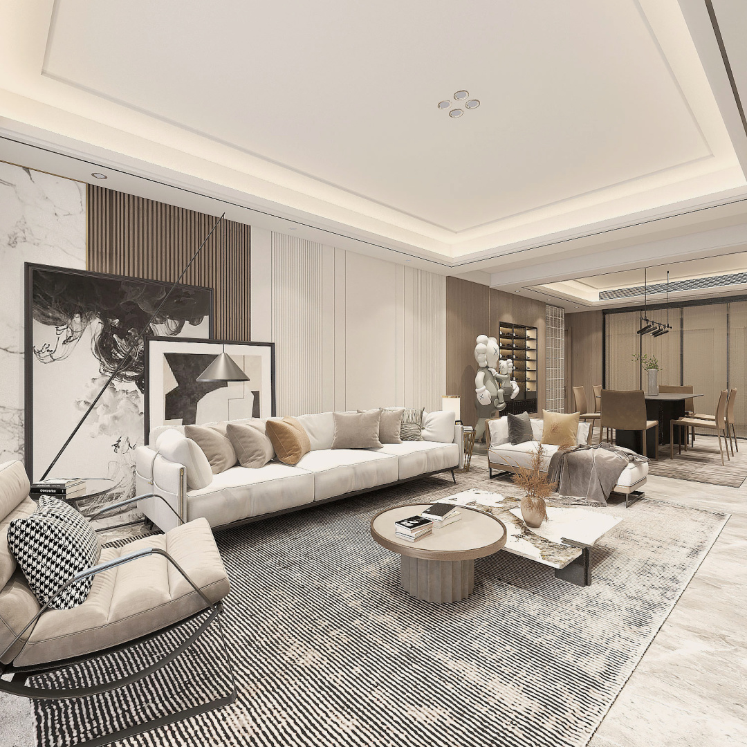 现代轻奢风 高级暖灰-3