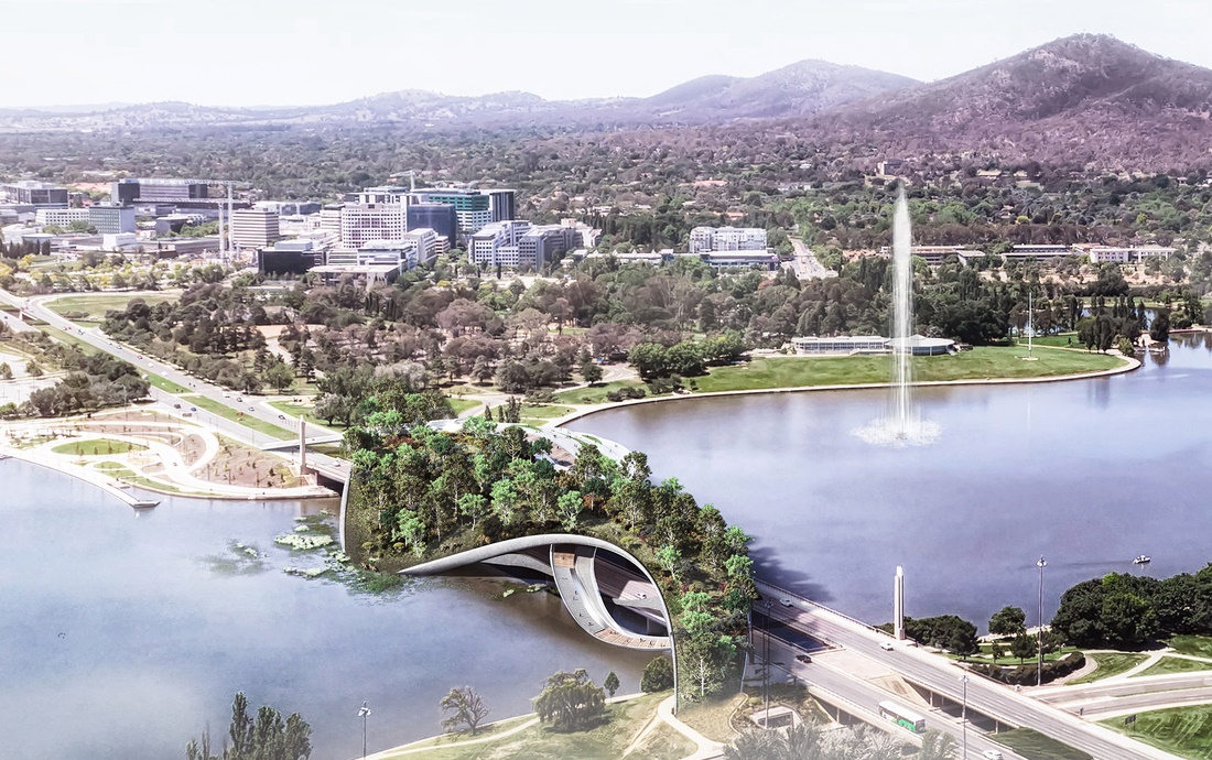 Ribbons of Life（“生命之带”）人行桥丨澳大利亚堪培拉丨CX Landscape建筑工作室-0